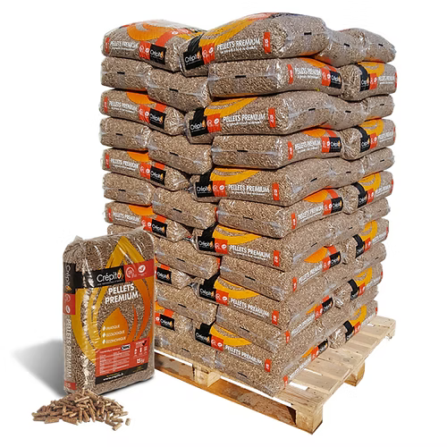 PELLETS PREMIUM CRÉPITO® 72 sacs