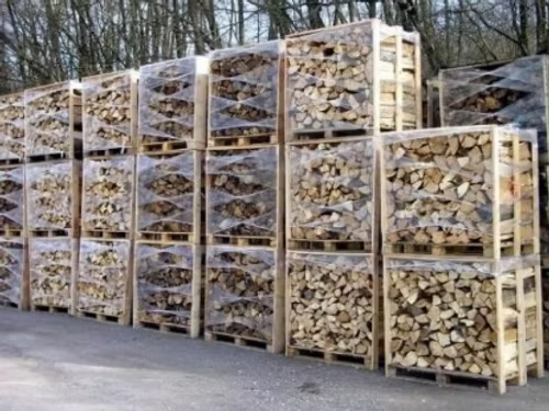 PALETTE BOIS DE CHAUFFAGE 33/25 CM- 30 STÈRES ( Humidité <10% )