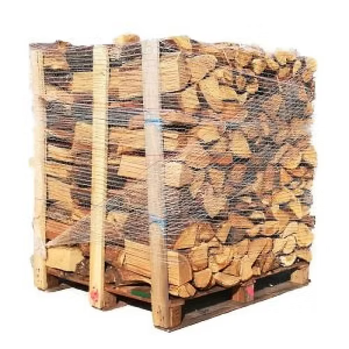 Palettes (2 chêne blanc + 2 Hêtre/Charme) – Bûches de 40 cm ( Humidité <10% )