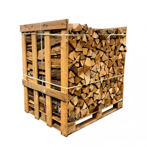 Demi-palette – Mélange De Bois Durs  1.5 Stères 25 Cm ( Humidité <10% )