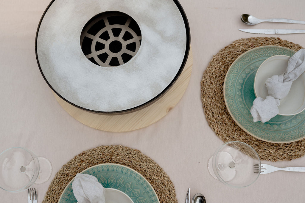 Brasero de table