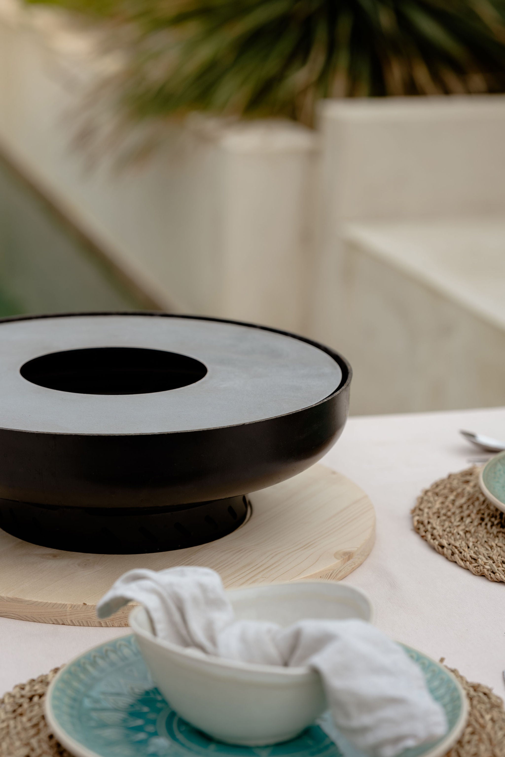 Brasero de table