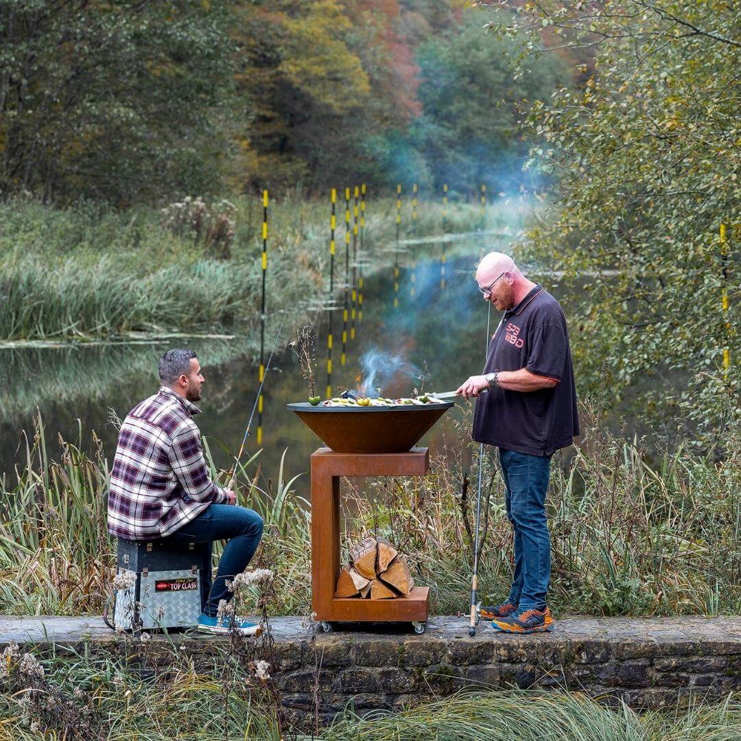 PLANCHA-BRASERO-BARBECUE : C-COOK 825mm