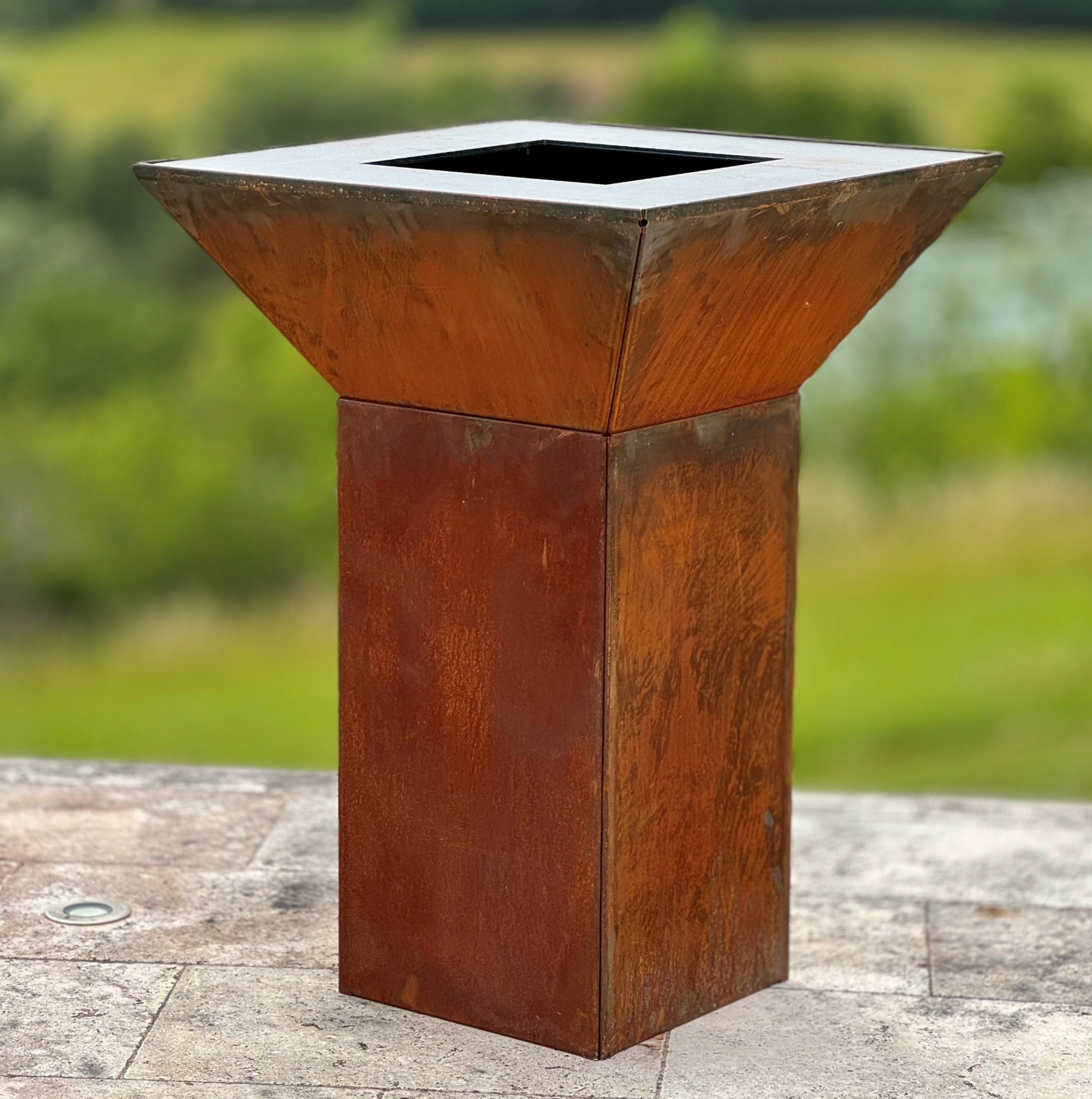 Brasero Classique Corten 75