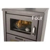 Poêle à bois avec four - BELLEZA DELUXE F - 11kW