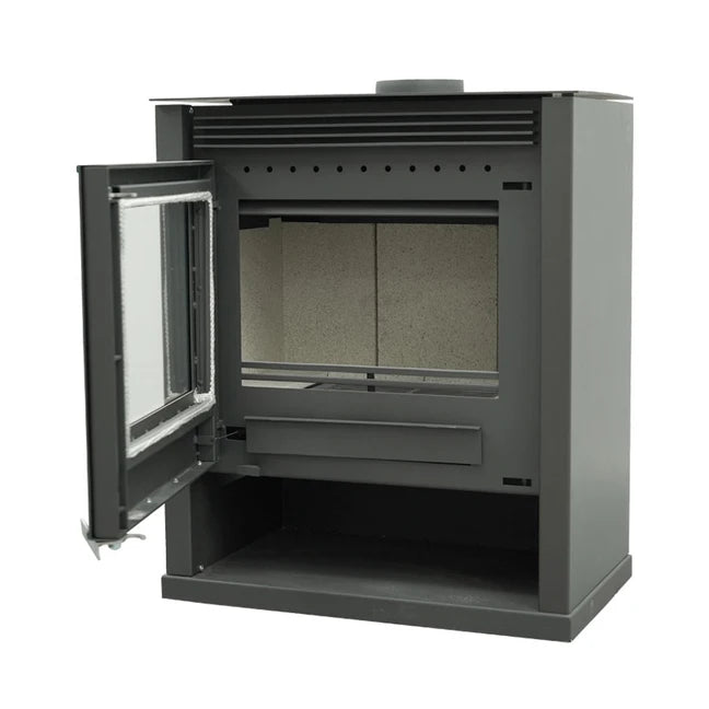 Poêle à bois BELLEZA RUBIN LUX Noir 13kW (max 21 kW)