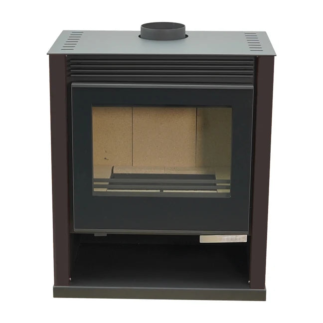 Poêle à bois BELLEZA RUBIN LUX Noir 13kW (max 21 kW)