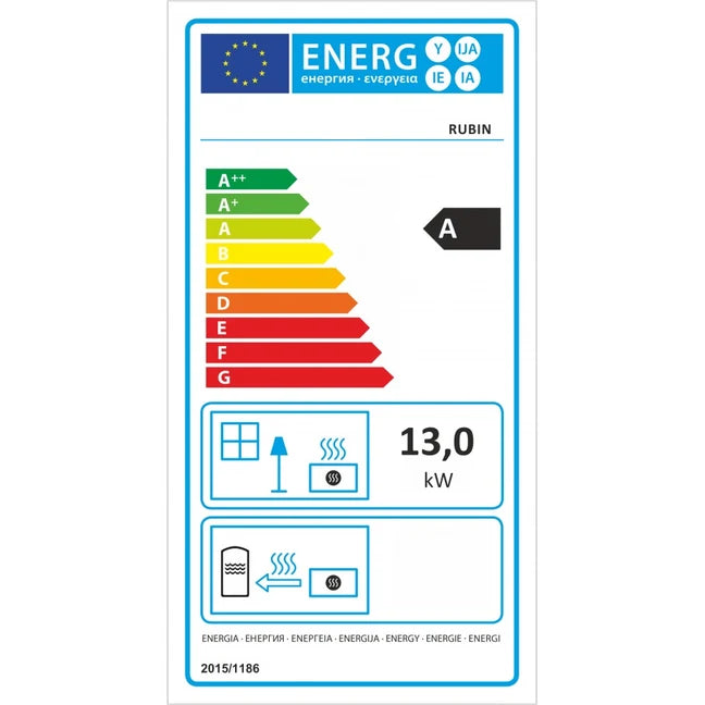 Poêle à bois - BELLEZA RUBIN - 13kW