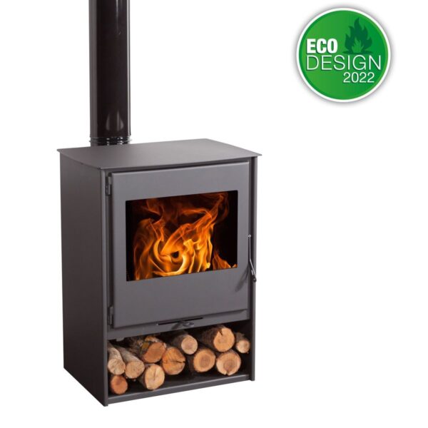 JUAN PANADERO POÊLE À BOIS MILANO TITANIUM 8 KW – Image 6